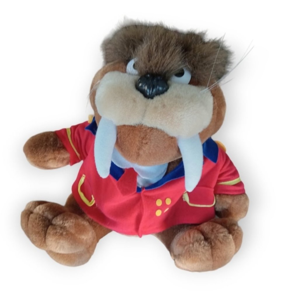 Sea World Vintage Mr Walrus Small 12" tall